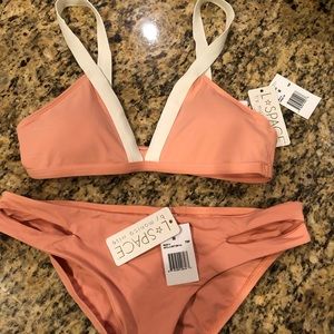 NWT l*Space bikini medium